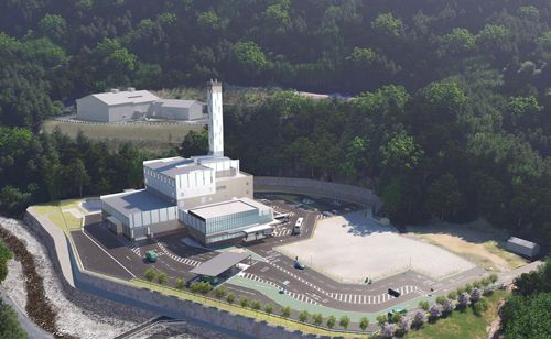 広域ごみ処理施設の起工式 東紀州地域の5市町、尾鷲