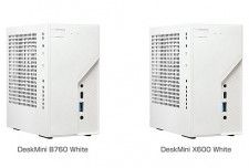 DeskMini B760（右）DeskMini X600（左）