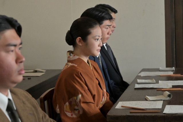 朝ドラ「あんぱん」6月27日第65回【あらすじ】東海林（津田健次郎）と会ったのぶが高知新報入社試験へ、面接で「愛国の鏡」指摘され…