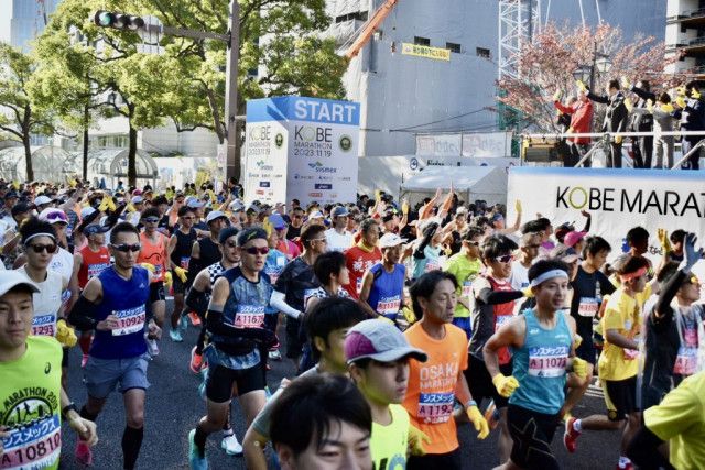 神戸マラソン　参加ランナー応援絵画を募集　応募資格は「兵庫県が大好き」で大会を応援する小学生以上
