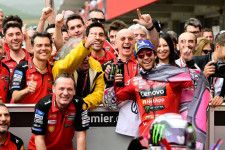 【MotoGP】バスティアニーニ「表彰台に戻ってこれて素晴らしい」マルティン優勝を阻むのは“ムリ”だったと認める