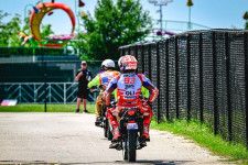 【MotoGP】マルケス、アメリカズ決勝の転倒は「予想外のブレーキトラブル」が原因。競争力には自信あったと語る