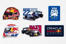 Amazon.co.jp: F1 日本GP 2024 ステッカー レッドブル ビザ