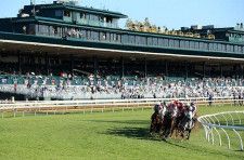 レースが開催された米キーンランド競馬場。（Photo by Getty Images）