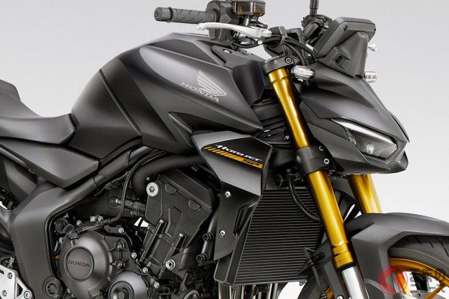 ホンダ名車「ホーネット」が復活！ 大型バイク新型「CB1000ホーネット」発表！ 全面刷新で「ストリートファイタースタイル」採用し25年1月発売へ！(くるまのニュース)  - goo ニュース