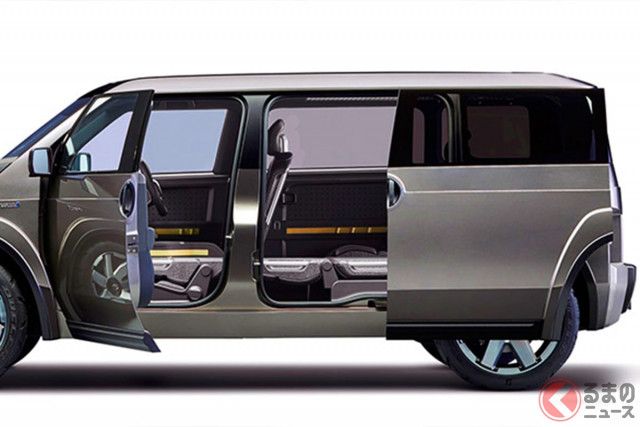 トヨタ斬新「スライドドアSUV」に大反響！ 「“ちょうどいいサイズ”なのに迫力ある」「めちゃ車内広い」「フルフラットになるの便利」の声も！ カクカクデザイン採用の「Tjクルーザー」に熱視線！