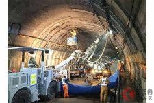 中央道「小仏トンネル改造」で11月・12月に上り夜間通行止め　渋滞対策の一環で補強工事