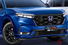 ホンダが新型「スポーティSUV」発売！ ハイパワー＆イケ顔の“RS”もアリ！ 新型「CR-V」比で544万円から