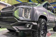 新型「SUVミニバン」初公開！ 迫力スゴすぎな“ワイドボディ”がカッコイイ！ ブラーバ「オーカス」実車展示
