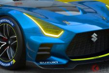 スズキ「“4WD”スーパーカー」がスゴイ！ “586馬力”の超高回転