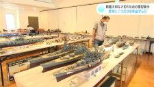 「今回は艦船モデルがたくさんが来ています」戦艦大和など約700点の模型展示『高知家の大模型展示会』