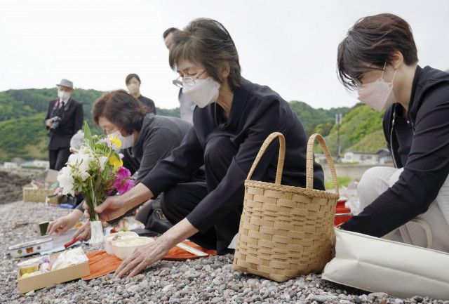 日本海中部地震発生から40年　津波犠牲の小学生悼む