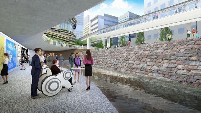 VRで当時の風景再現、JR東　鉄道遺構「高輪築堤」公開計画