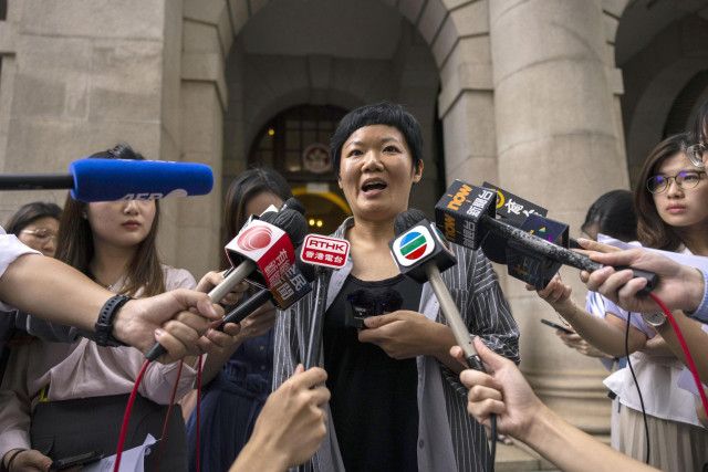 警察批判番組、逆転無罪に　香港最高裁、デモ襲撃事件