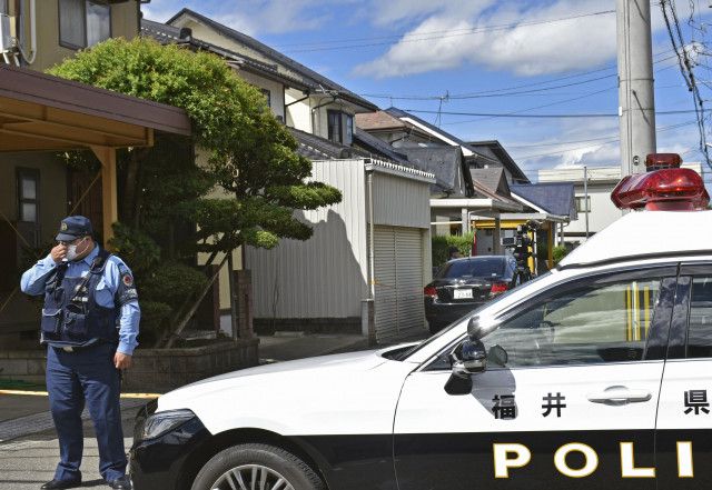 福井の住宅に意識不明夫婦　妻は死亡、40歳長男保護