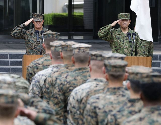 離島防衛を想定した大規模訓練　九州・沖縄、陸自と海兵隊