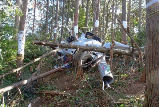 静岡ヘリ墜落で調査報告書　乱気流遭遇も機長が減速せず