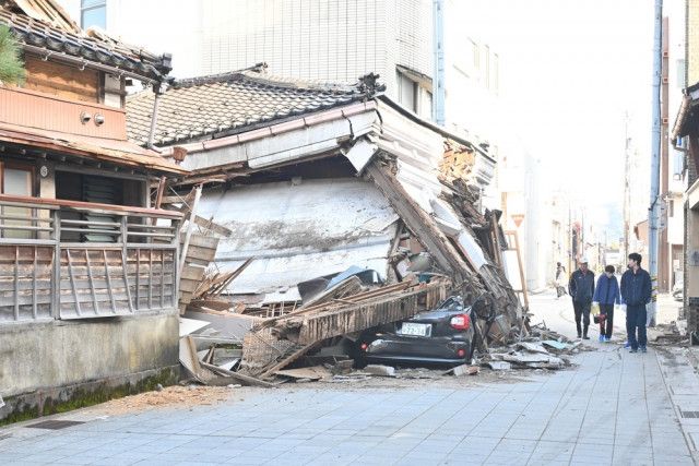 石川の住宅被害4万3700棟超　能登地震、七尾市などで増加