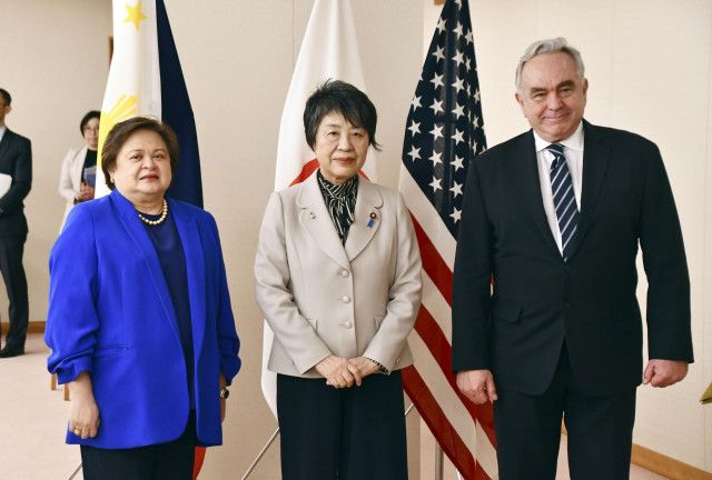 日米フィリピンが外務次官協議　初の3カ国首脳会談成功へ準備
