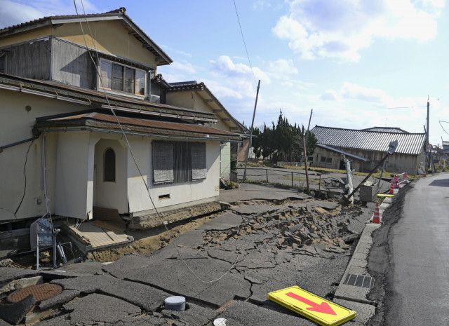 液状化、被害住宅に120万円　自治体支援も引き上げ、能登地震