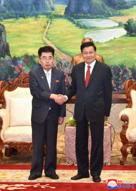 北朝鮮「戦略的協力を」　ラオス国家主席に党幹部