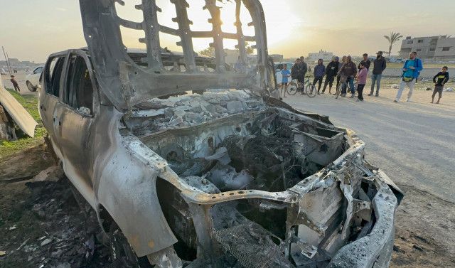 ガザ支援団体の7人死亡　イスラエル、攻撃認める