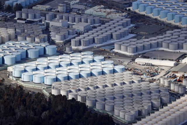 処理水放出で保管量1％減　福島第1原発、タンク19基分