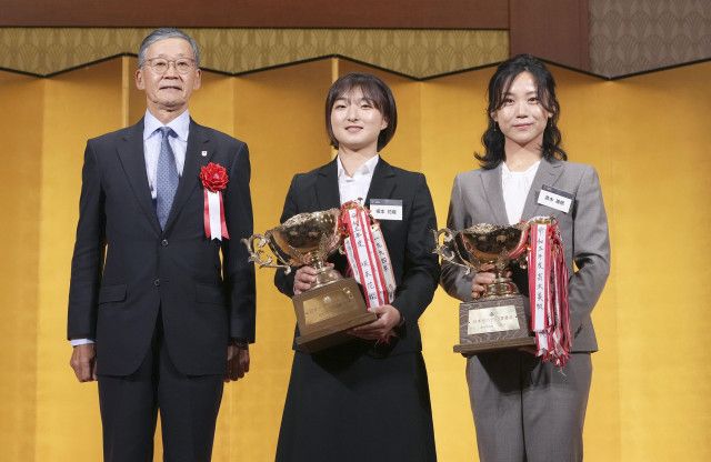 フィギュア坂本がMVP　スケート連盟表彰、高木も受賞