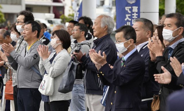 静岡県知事選が告示、26日投票　与野党対決の構図、リニア争点