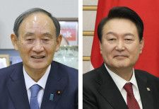 菅前首相、31日にも訪韓　尹大統領との会談調整