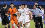 北朝鮮、審判団に詰め寄る　「サッカーへの侮辱」言い残す