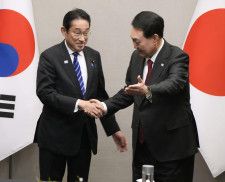 日韓首脳、対北朝鮮で連携確認　今年7回目の会談