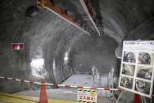 地下350メートル坑道を拡張　北海道の核ごみ研究施設