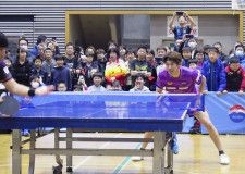 卓球の日中国際交流大会を開催　コロナ禍経て5年ぶり