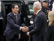 日米首脳が会談　強固な同盟アピール