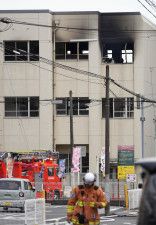名古屋の市立中で火災　煙吸った生徒1人搬送
