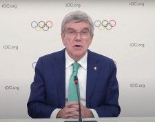 IOCのバッハ会長＝3月