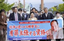 DNA型「袴田さんと一致せず」　静岡一家殺害、血痕巡り弁護側
