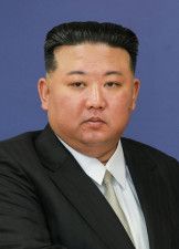 北朝鮮の金正恩朝鮮労働党総書記（タス＝共同）