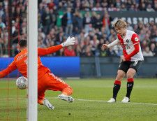 上田が2戦連続ゴール　オランダ1部、PSV優勝