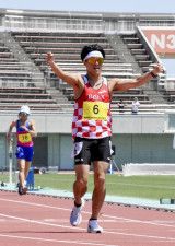 五輪代表の浜西諒、日本新でV　東日本実業団陸上5000m競歩