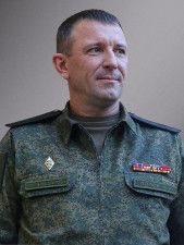 ロシア南部軍管区第58軍の元司令官イワン・ポポフ少将（ロシア国防省提供、ロイター＝共同）