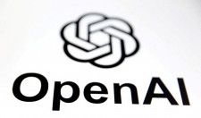 米オープンAIのロゴ＝3月（ロイター＝共同）