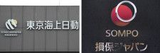 東京海上日動火災保険、損害保険ジャパンのロゴ