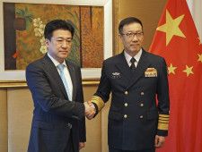 木原防衛相、中国に懸念伝達　日本周辺での活動巡り
