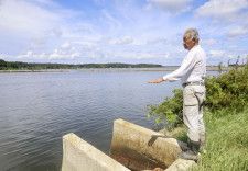 能登の地盤沈下、稲作に塩害　地震から半年後、田に海水流入