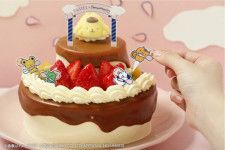 ポムポムプリンの2段ケーキ／￥5,680（税込み）