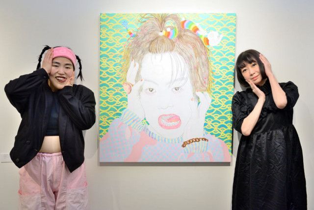 元アイドルのアーティスト・ＫＡＯＲＵＫＯが関西初の個展、ゆりやんモチーフの作品も