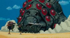 画像は怒りで目が赤くなった王蟲　(C)1984 Studio Ghibli・H