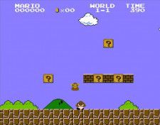 ファミコン時代は「マンマミーア」とはいわずにやられていたマリオ　画像はファミリーコンピュータ Nintendo Switch Online『スーパーマリオブラザーズ』